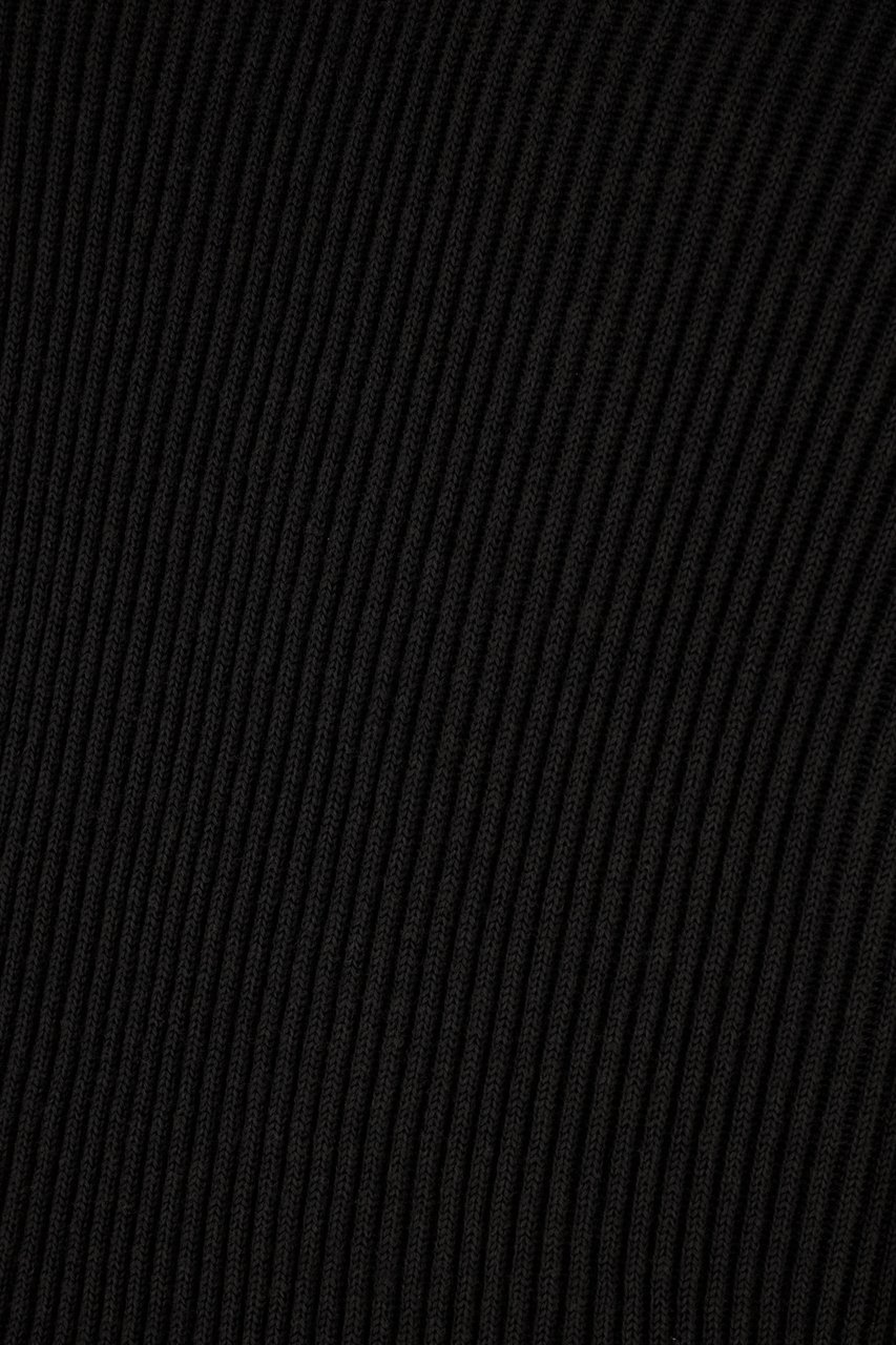 Stone Island Black wool sweater Zwart
