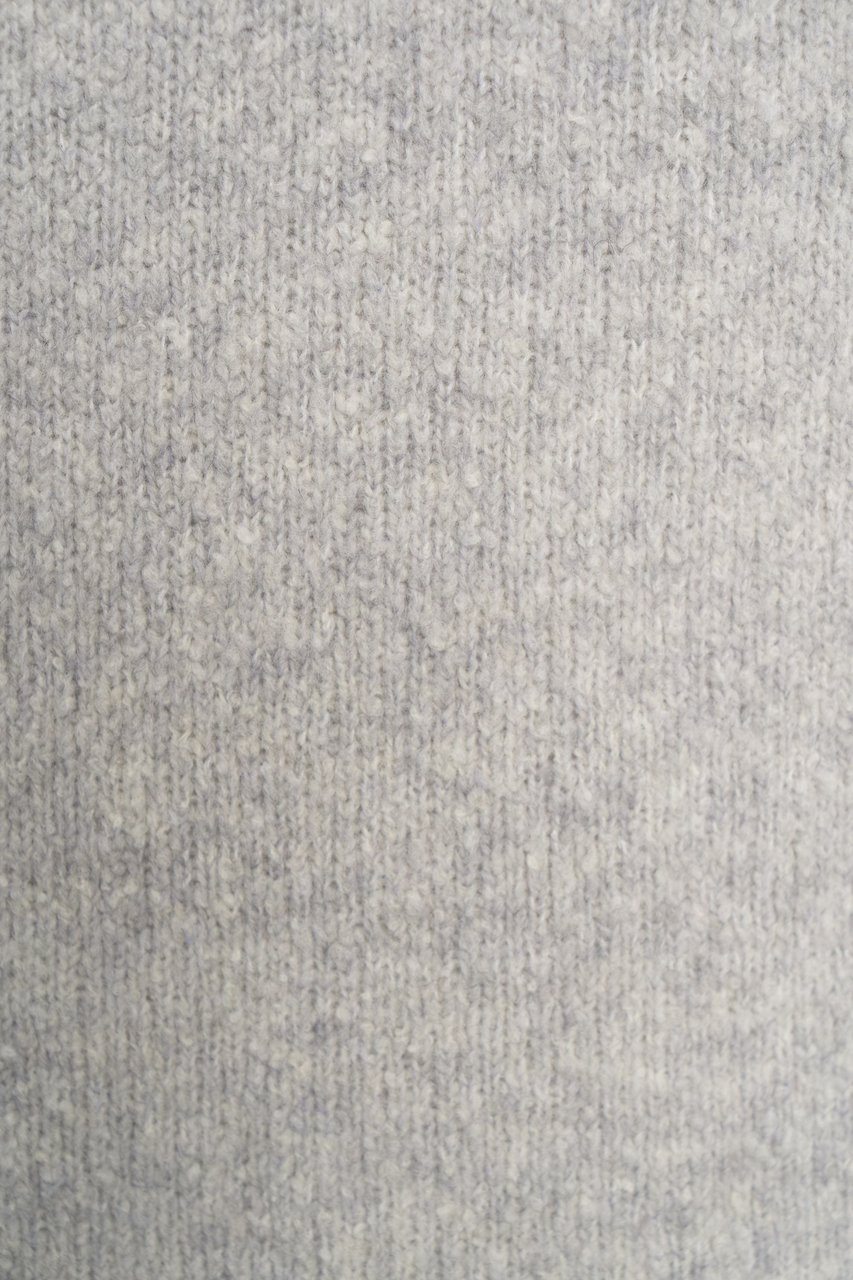 Stone Island Knit sweater with logo Grijs