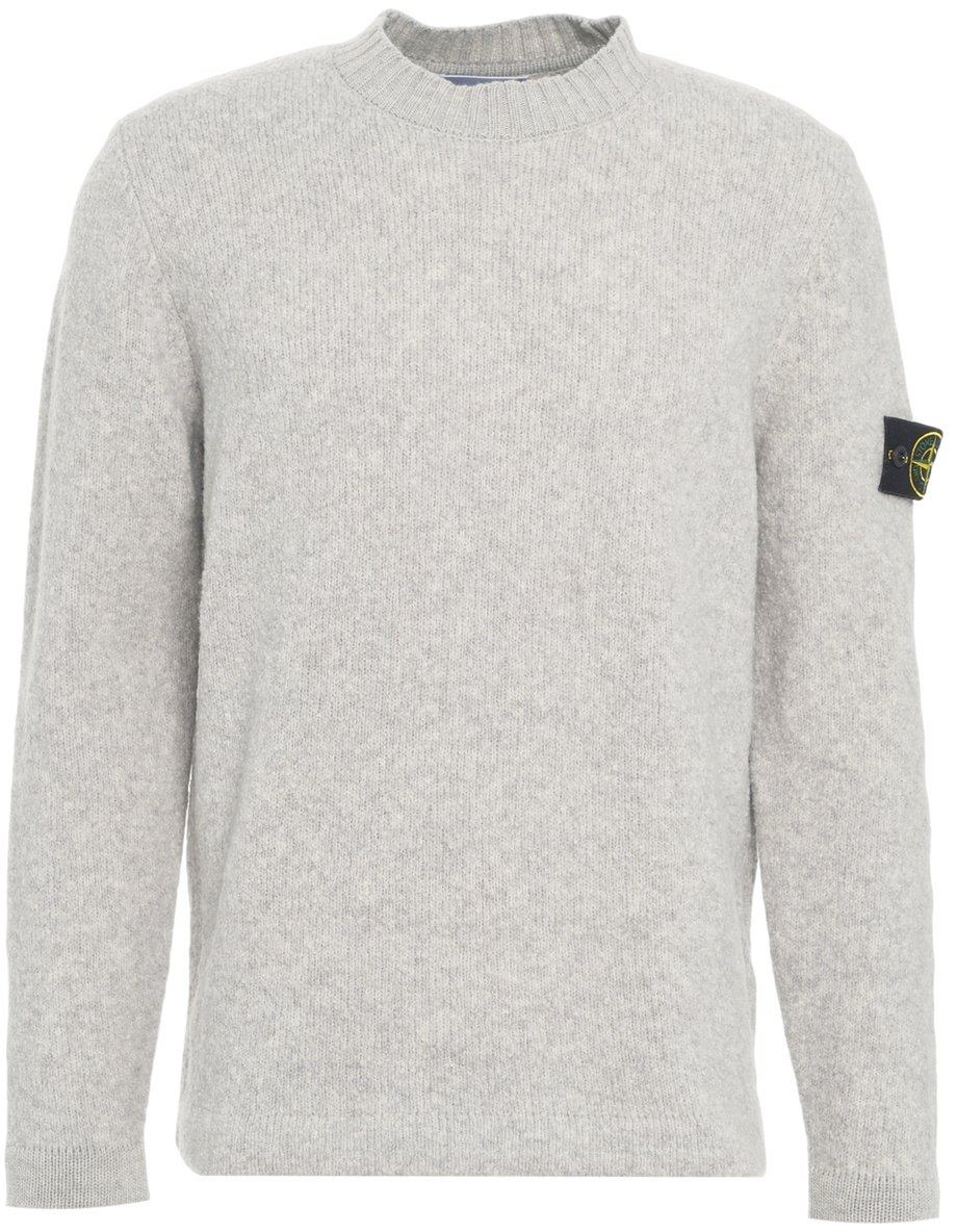 Stone Island Maglione con logo Grijs