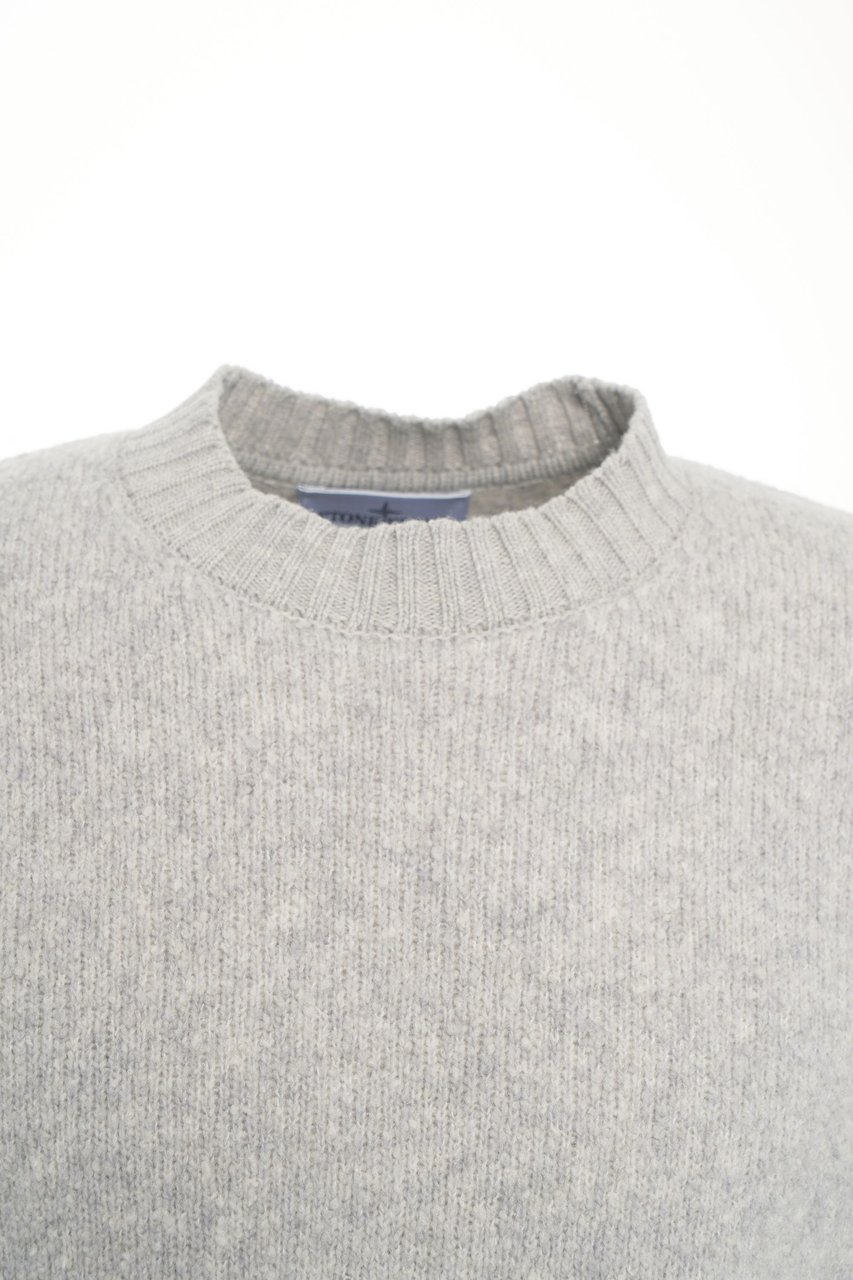 Stone Island Maglione con logo Grijs