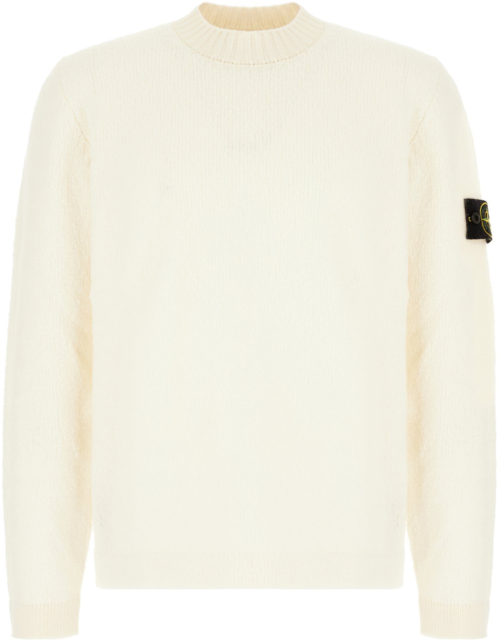 Stone Island Stone Island Ivory wool blend sweater Neutraal