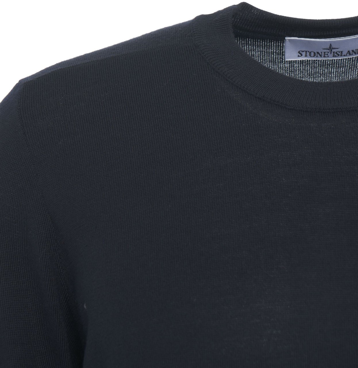 Stone Island Pullover con dettaglio logo Blauw