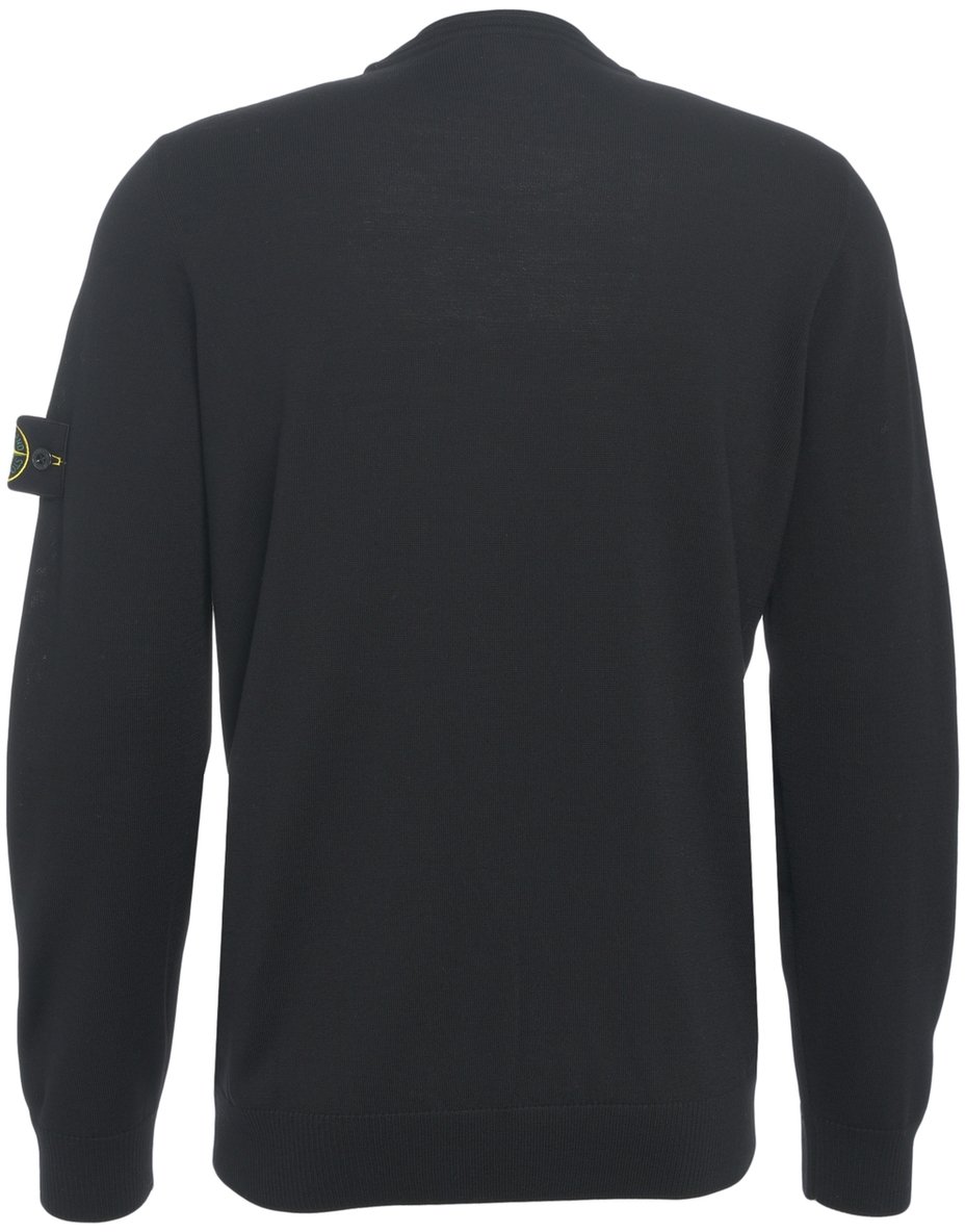 Stone Island Pullover con dettaglio logo Blauw