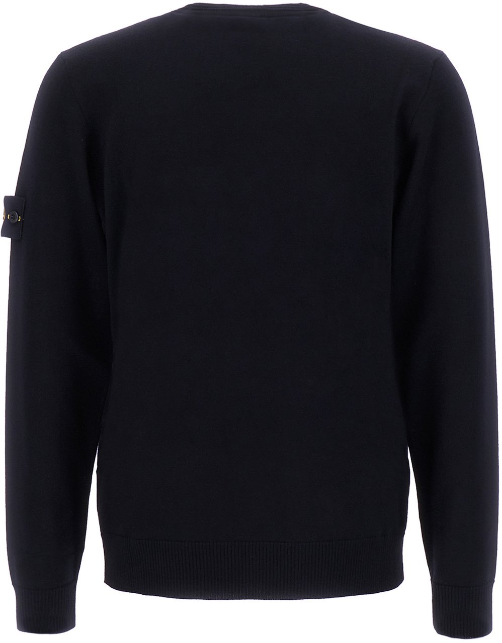 Stone Island Midnight blue wool sweater Blauw