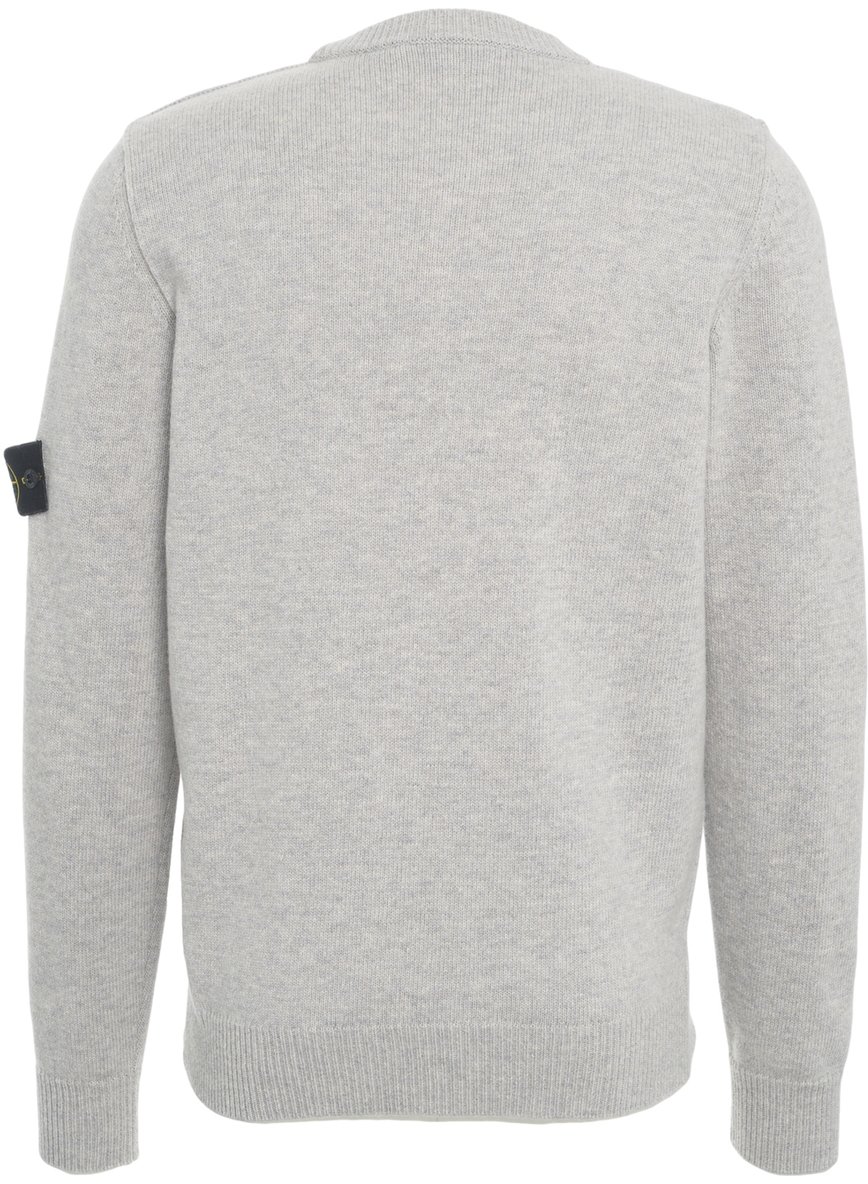 Stone Island Maglione con dettaglio logo Grijs