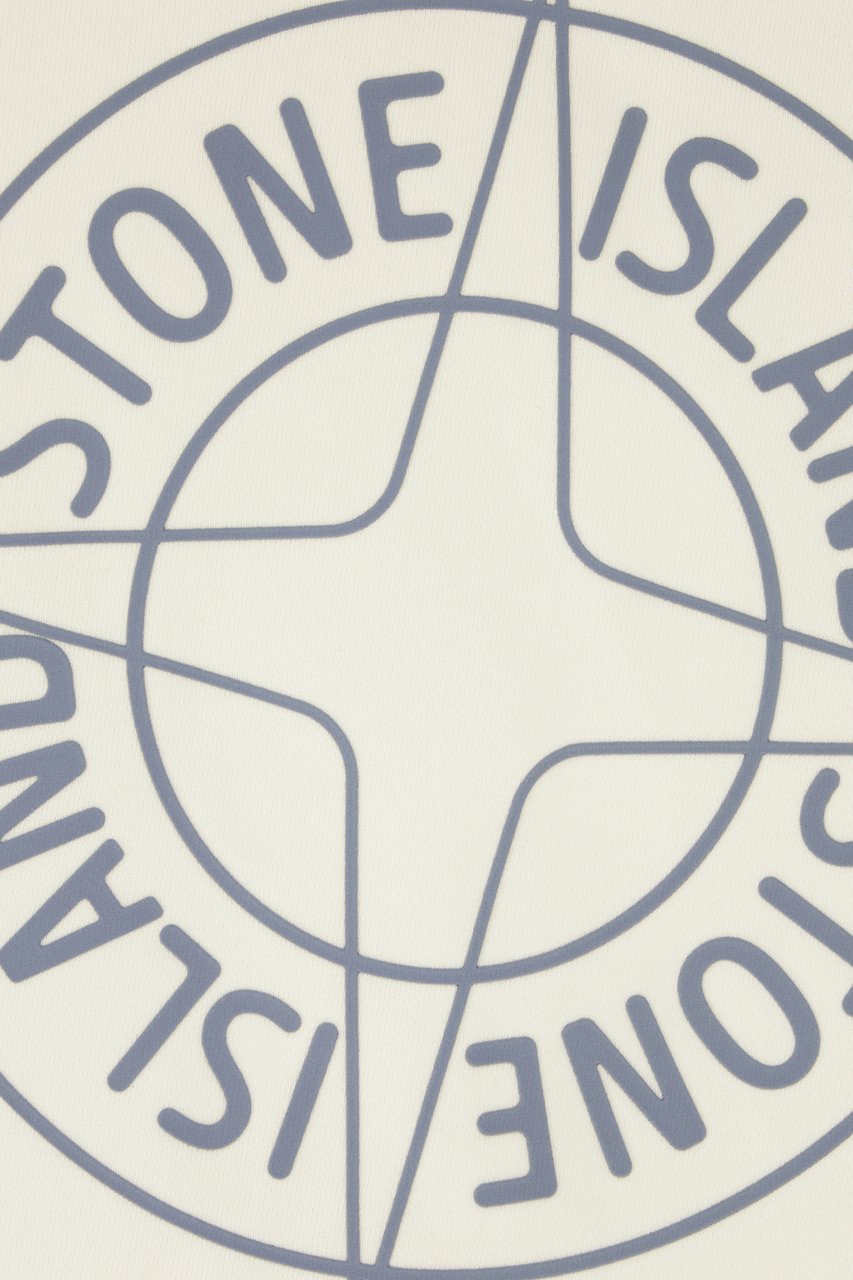 Stone Island Stone Island Ivory cotton sweatshirt Neutraal