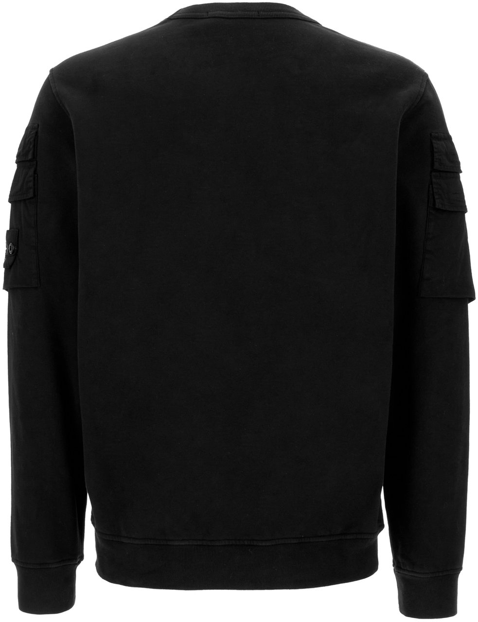 Stone Island Stone Island Slate cotton sweatshirt Zwart