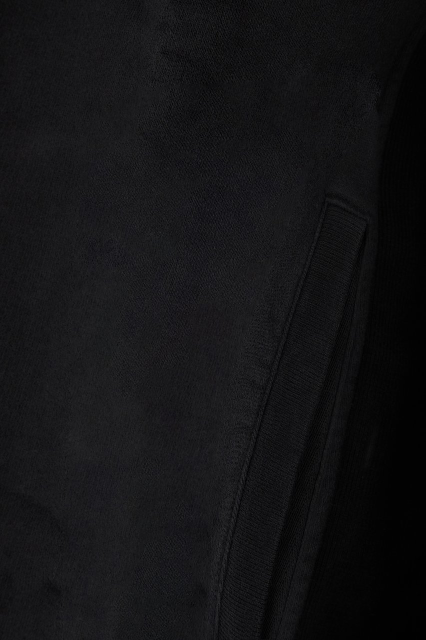 Stone Island Black cotton sweatshirt Zwart
