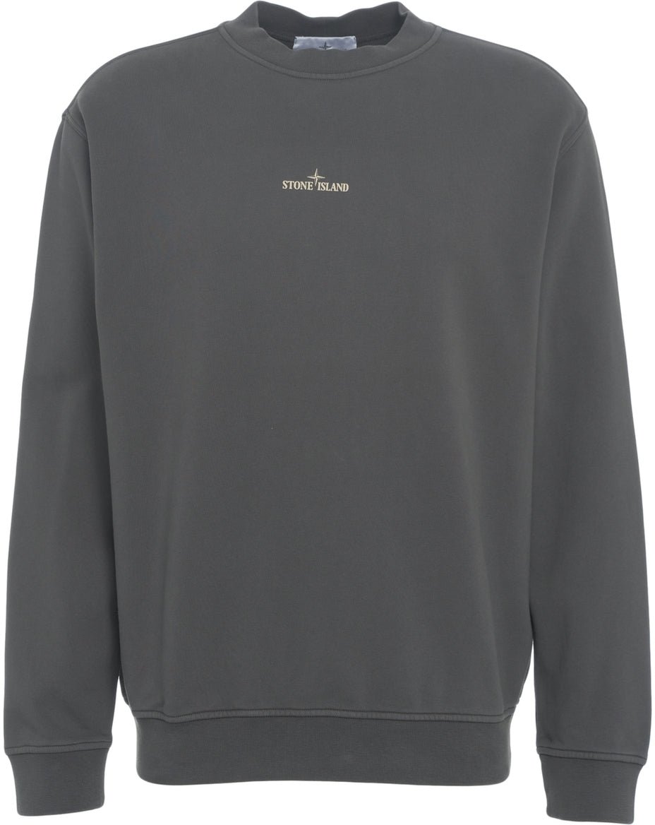 Stone Island Sweatshirt with print 'Industrial Four' Beige