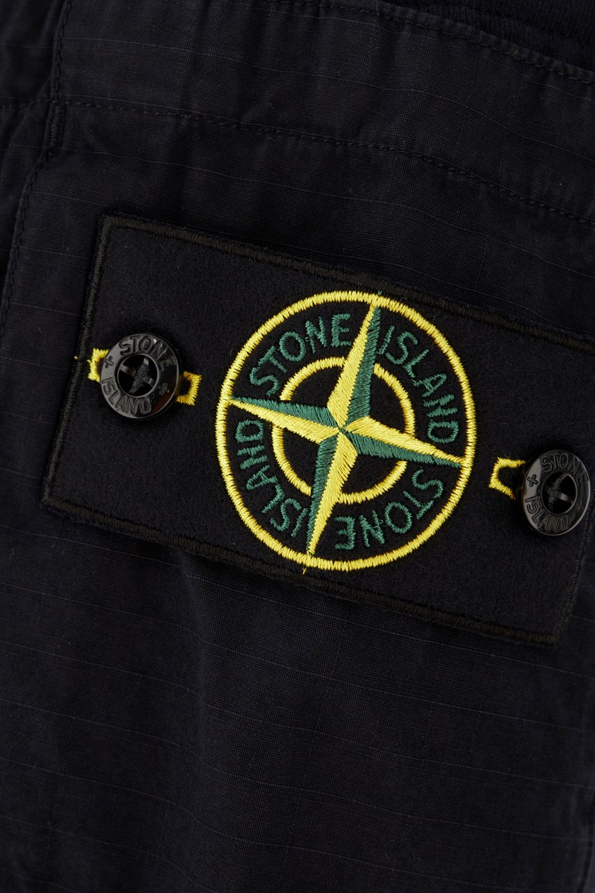 Stone Island Stone Island Slate cotton sweatshirt Zwart