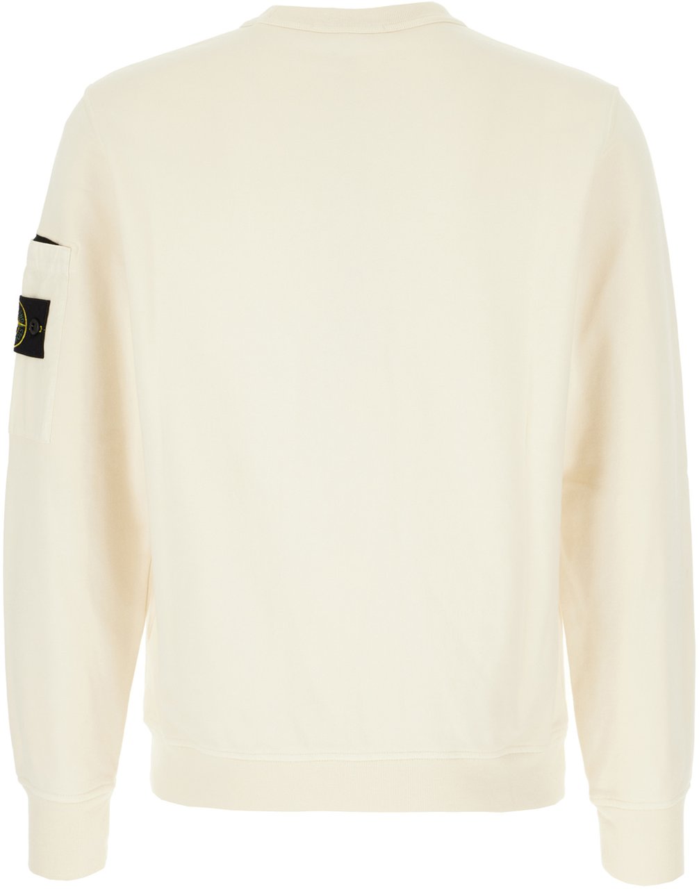 Stone Island Stone Island Ivory cotton sweatshirt Neutraal
