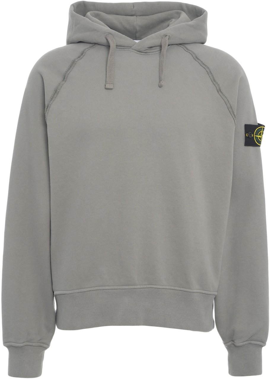 Stone Island Hoodie with logo Grijs