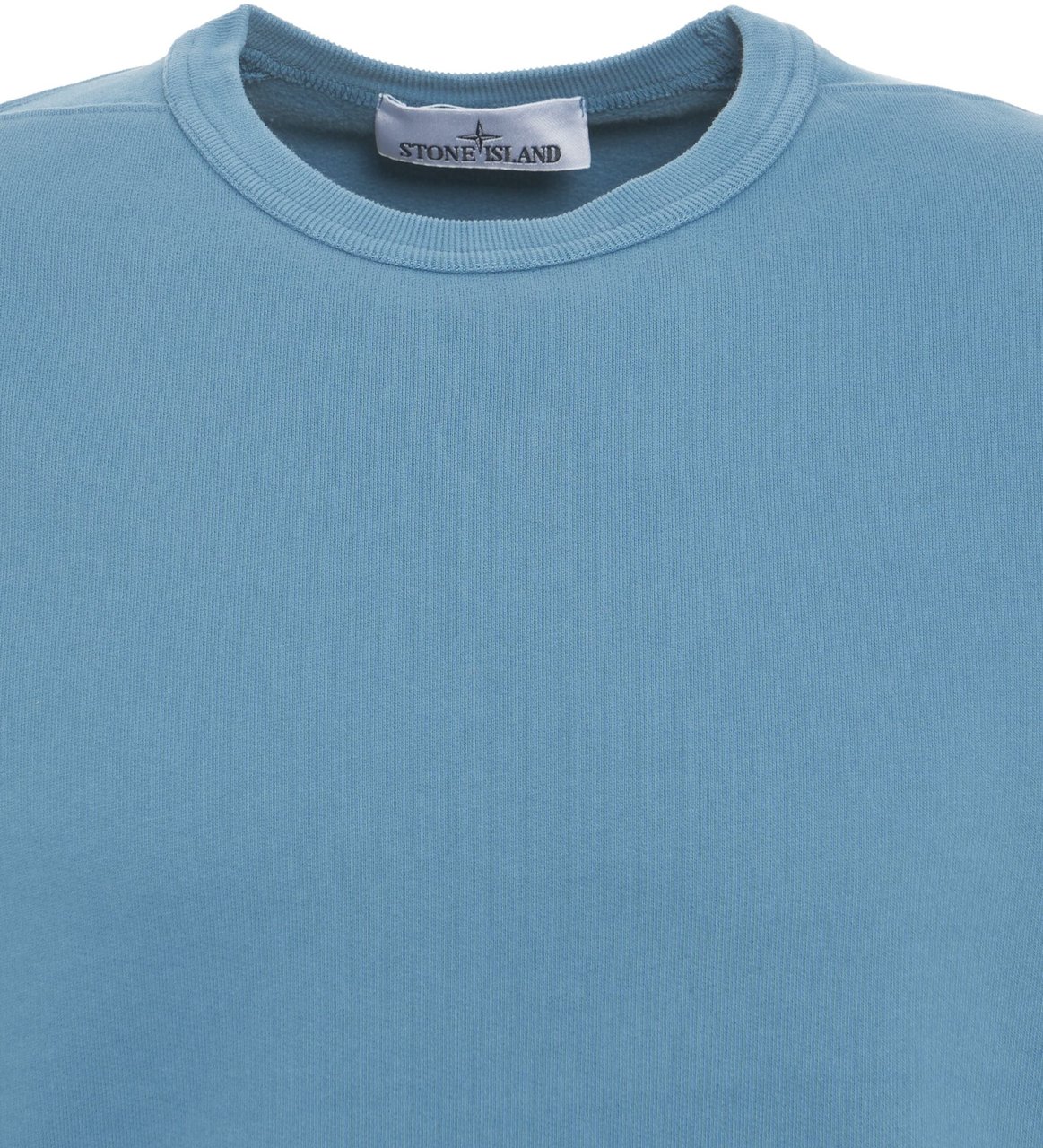 Stone Island Sweatshirt with logo detail Blauw