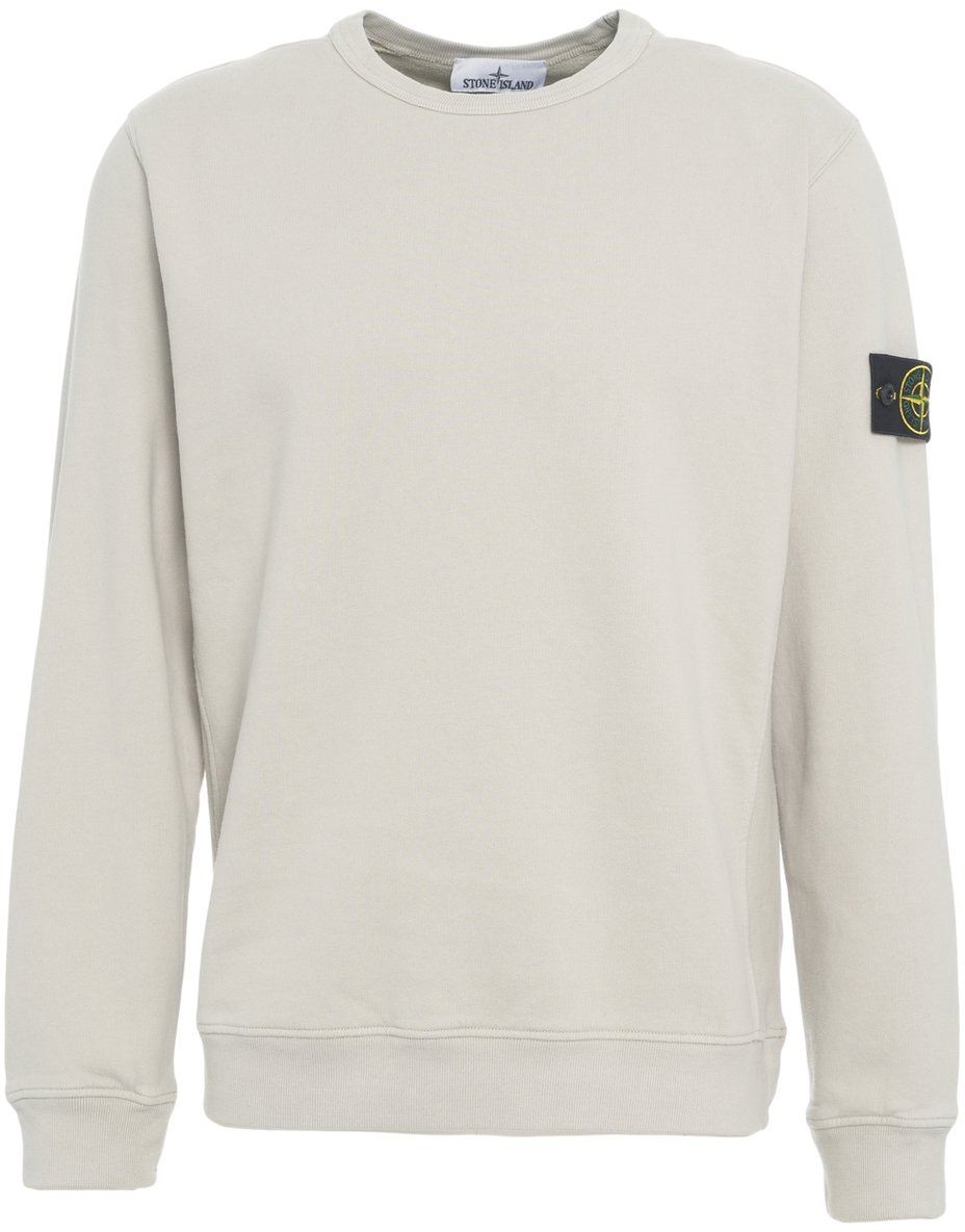 Stone Island Felpa con dettaglio logo Grijs