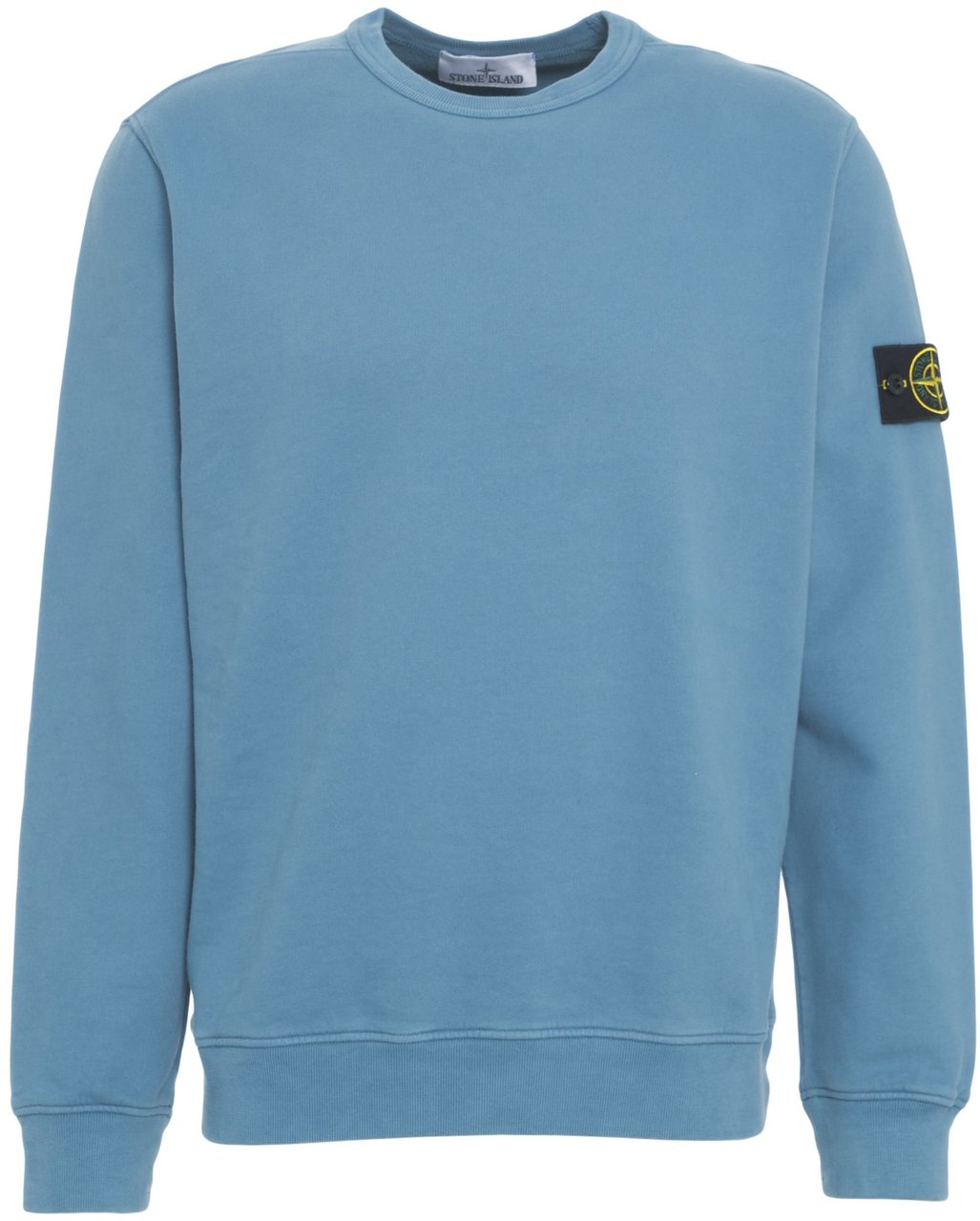 Stone Island Felpa con dettaglio logo Blauw