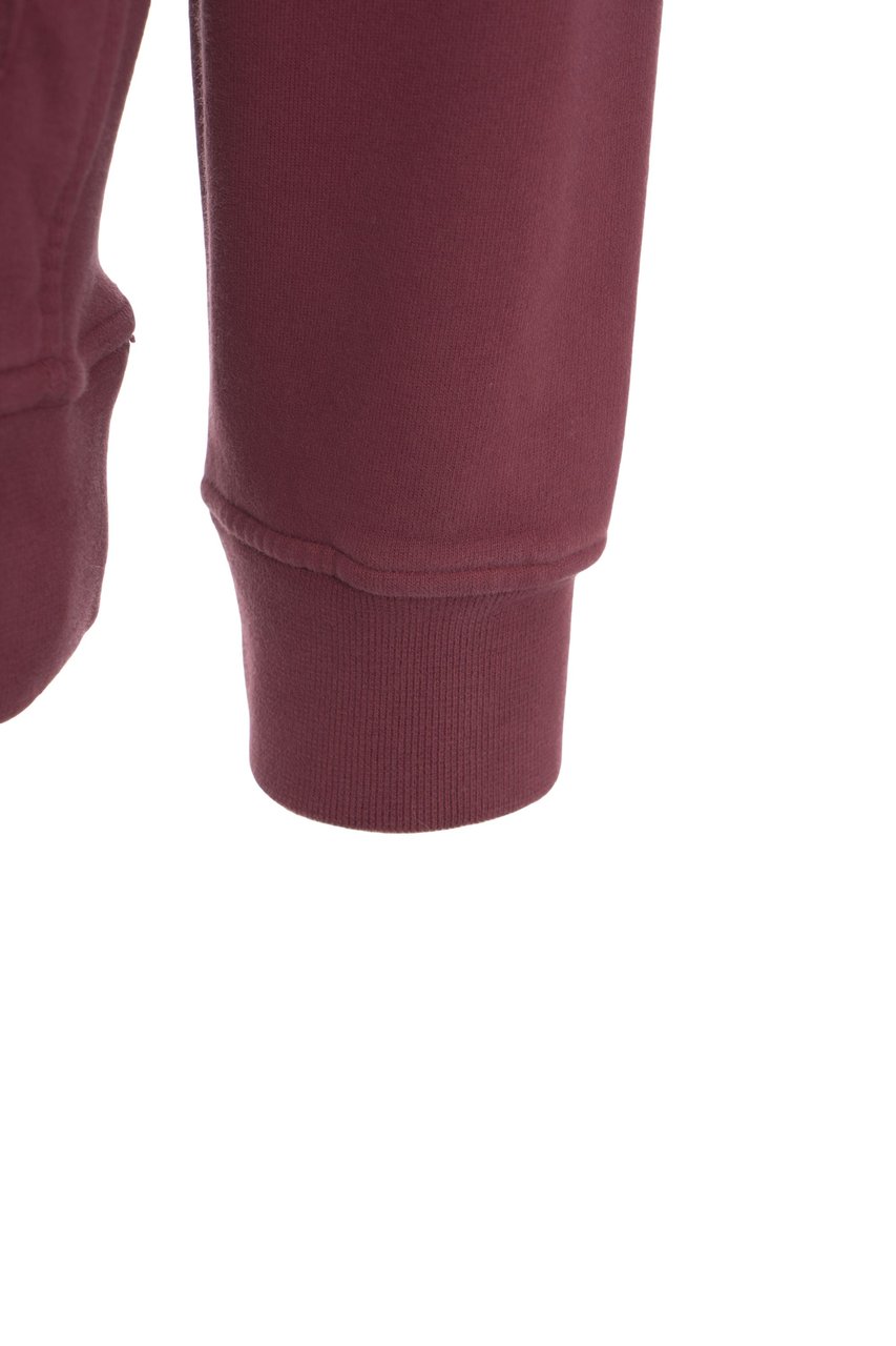 Stone Island Felpa con cappuccio e logo Rood
