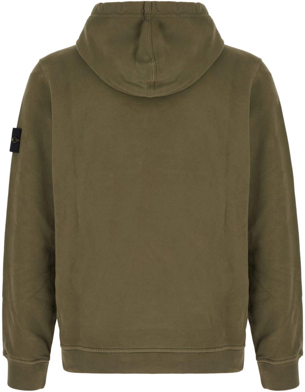 Stone Island Stone Island Olive green cotton sweater Groen