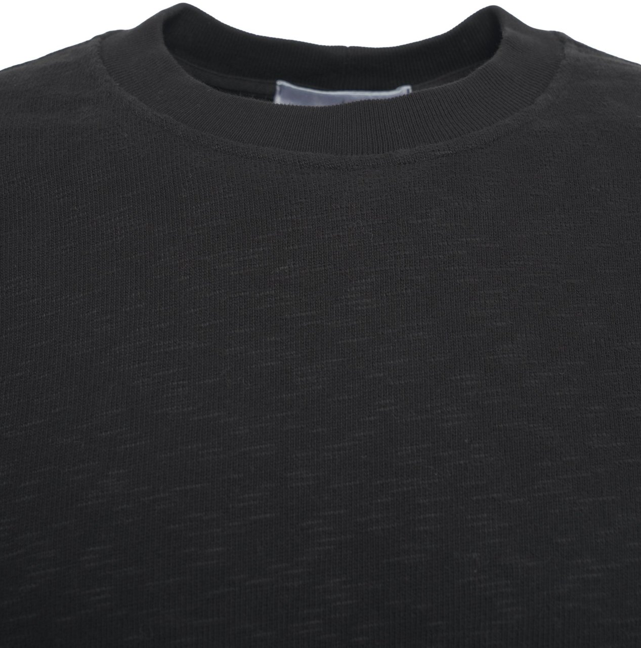 Stone Island Sweatshirt with logo detail Zwart