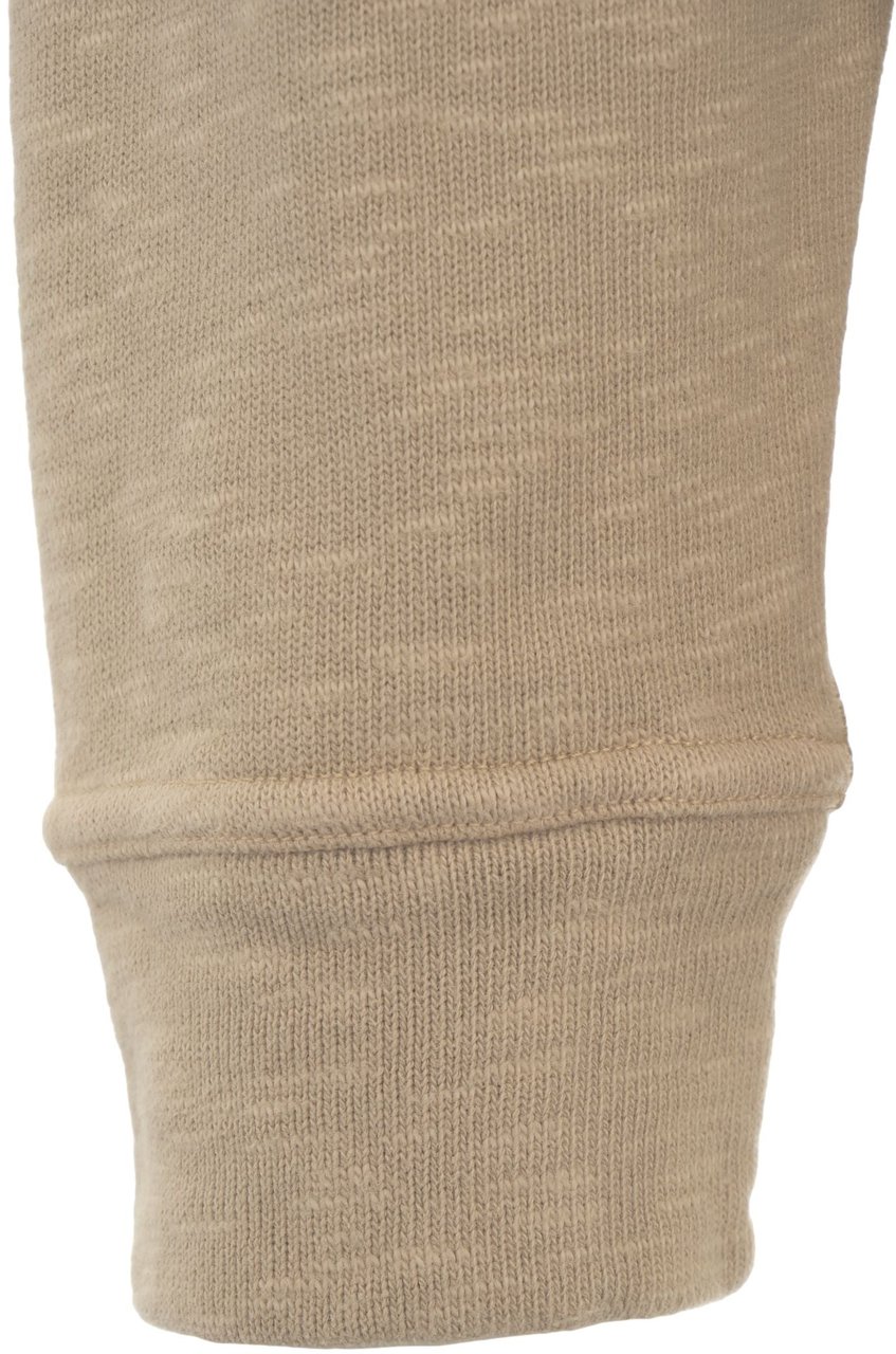 Stone Island Sweatshirt with logo detail Beige