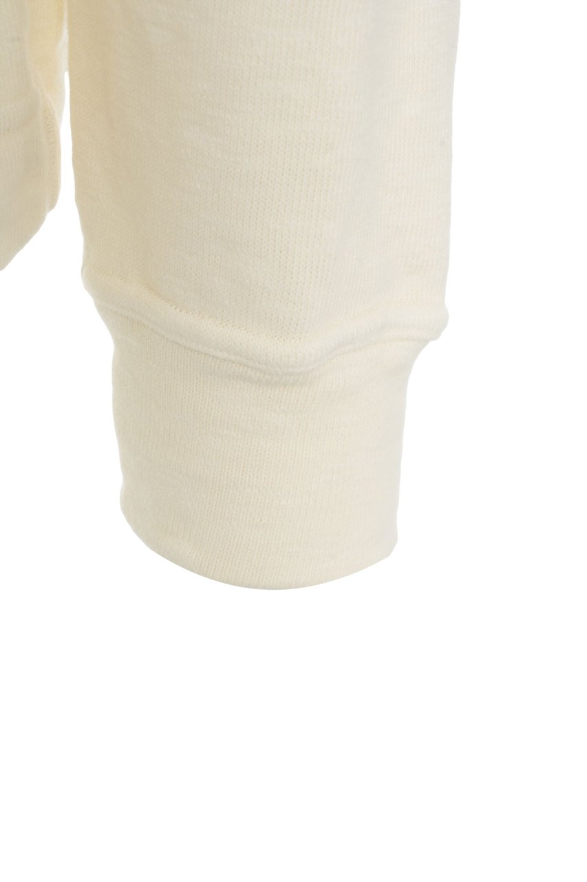 Stone Island Polo in maglia con logo Wit