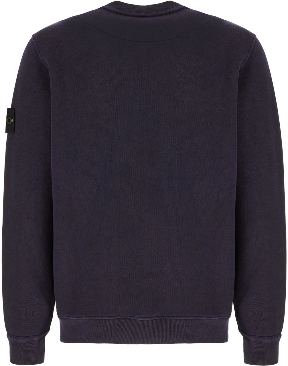 Stone Island Stone Island Aubergine cotton sweatshirt Paars