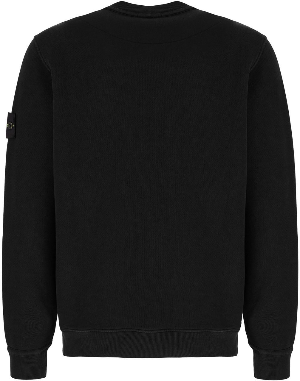 Stone Island Stone Island Black cotton sweatshirt Zwart