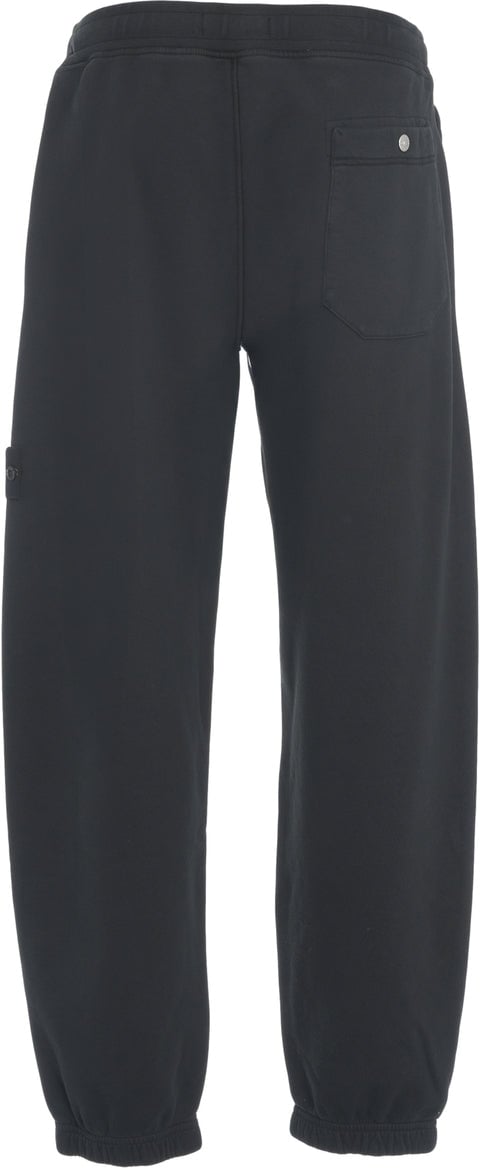 Stone Island Joggers with logopatch Blauw