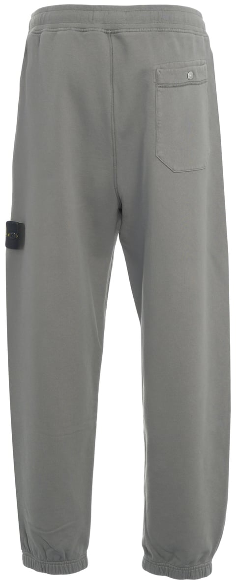 Stone Island Jogger con patch logo Grijs