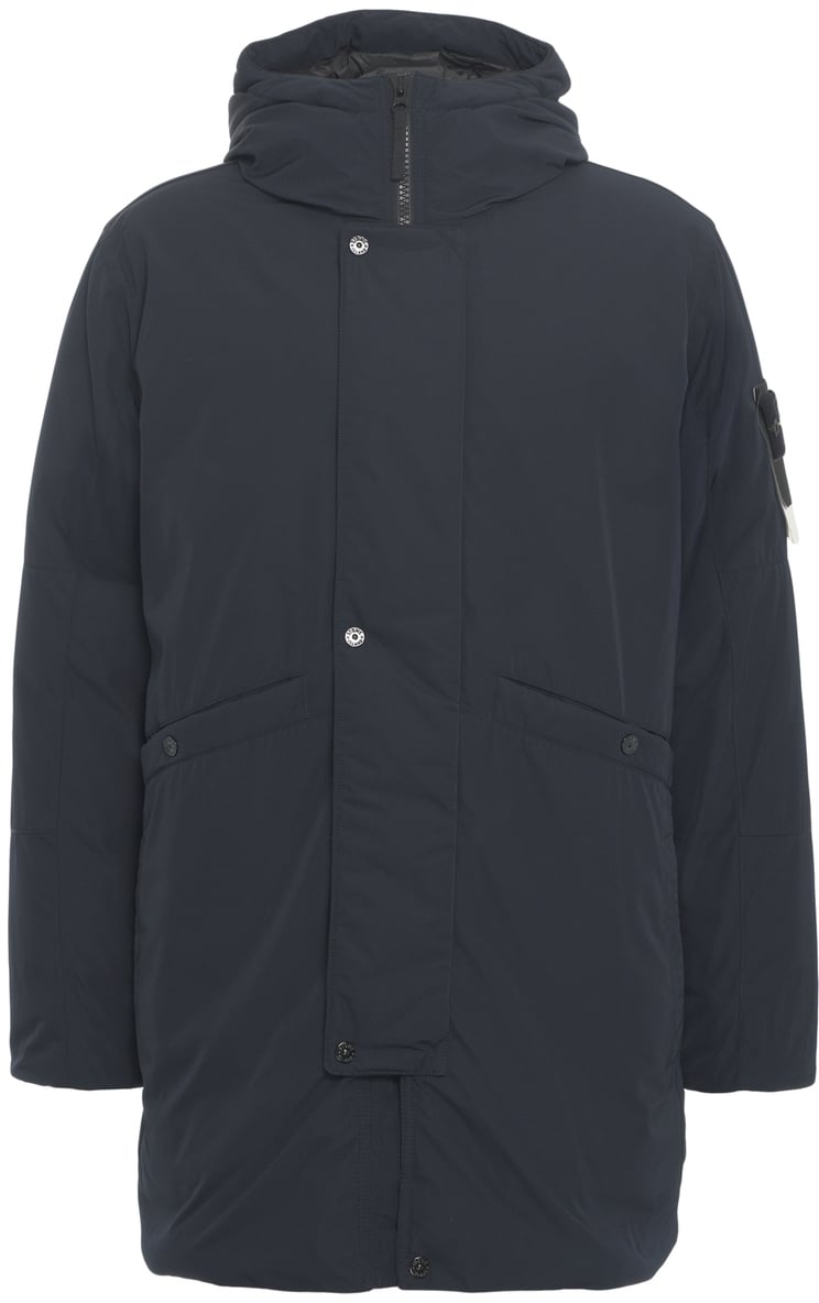 Stone Island Parka imbottito Blauw