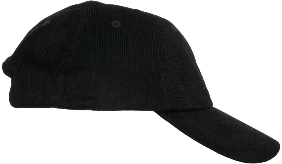 Stone Island Corduroy baseball cap Zwart