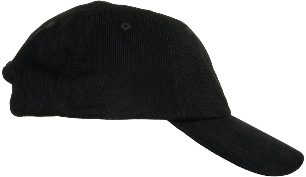 Stone Island Cappellino da baseball in velluto a coste Zwart