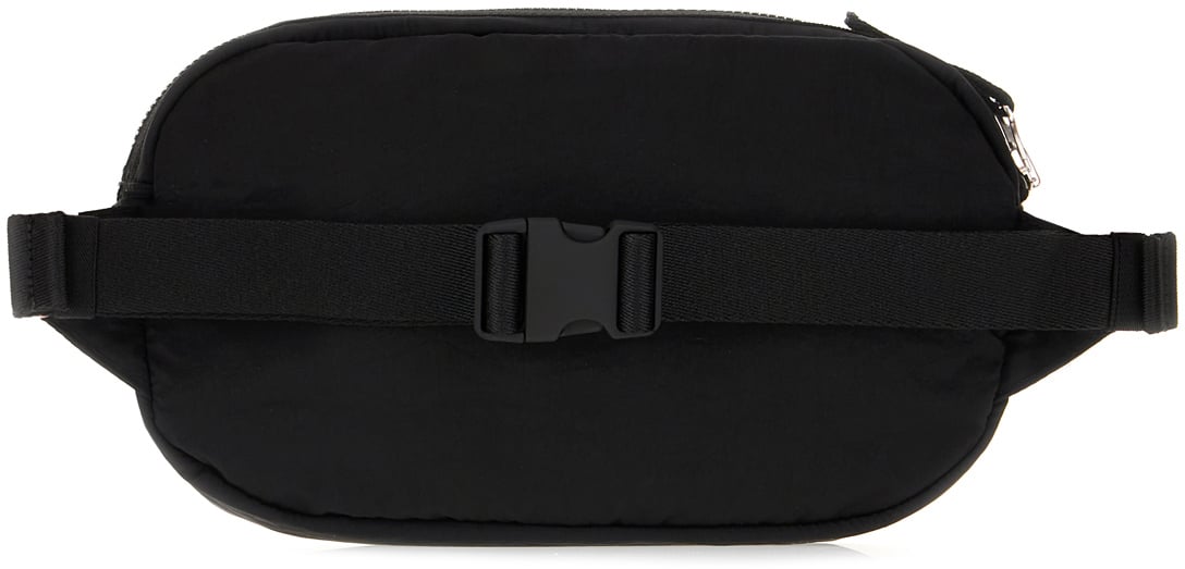 Stone Island Black canvas belt bag Zwart