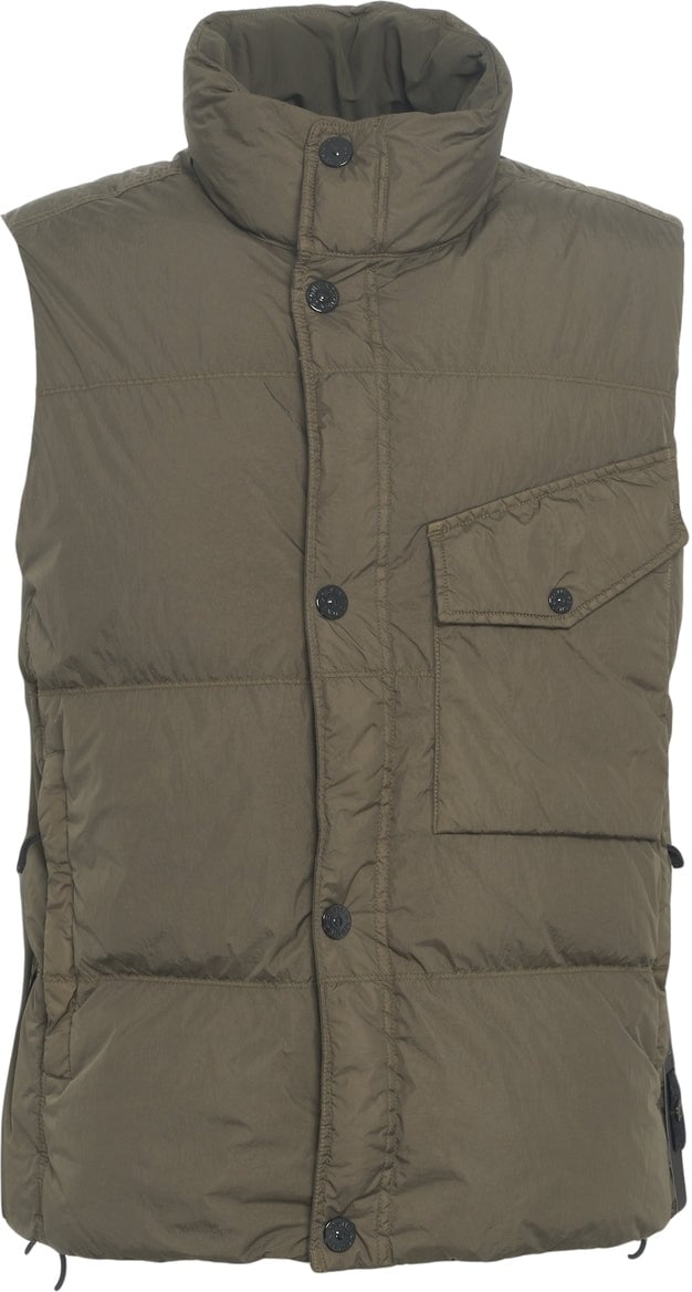 Stone Island Quilted vest Groen