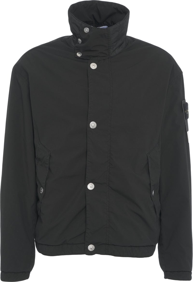 Stone Island Coach jacket Zwart