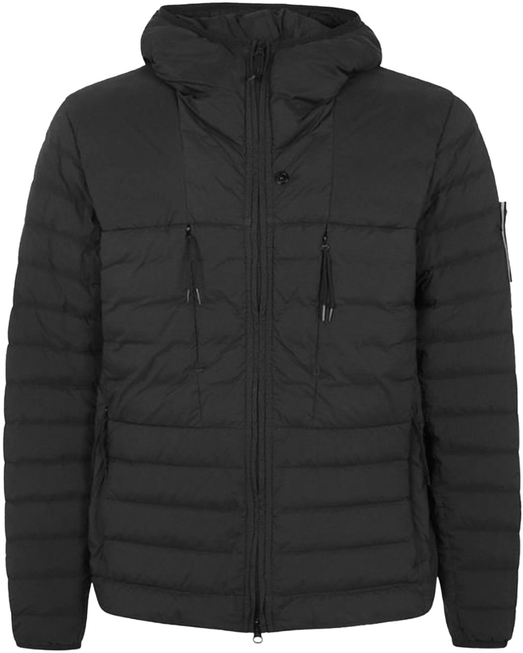Stone Island SEAMLESS TUNNEL NYLON DOWN-TC JACKET BLACK Zwart