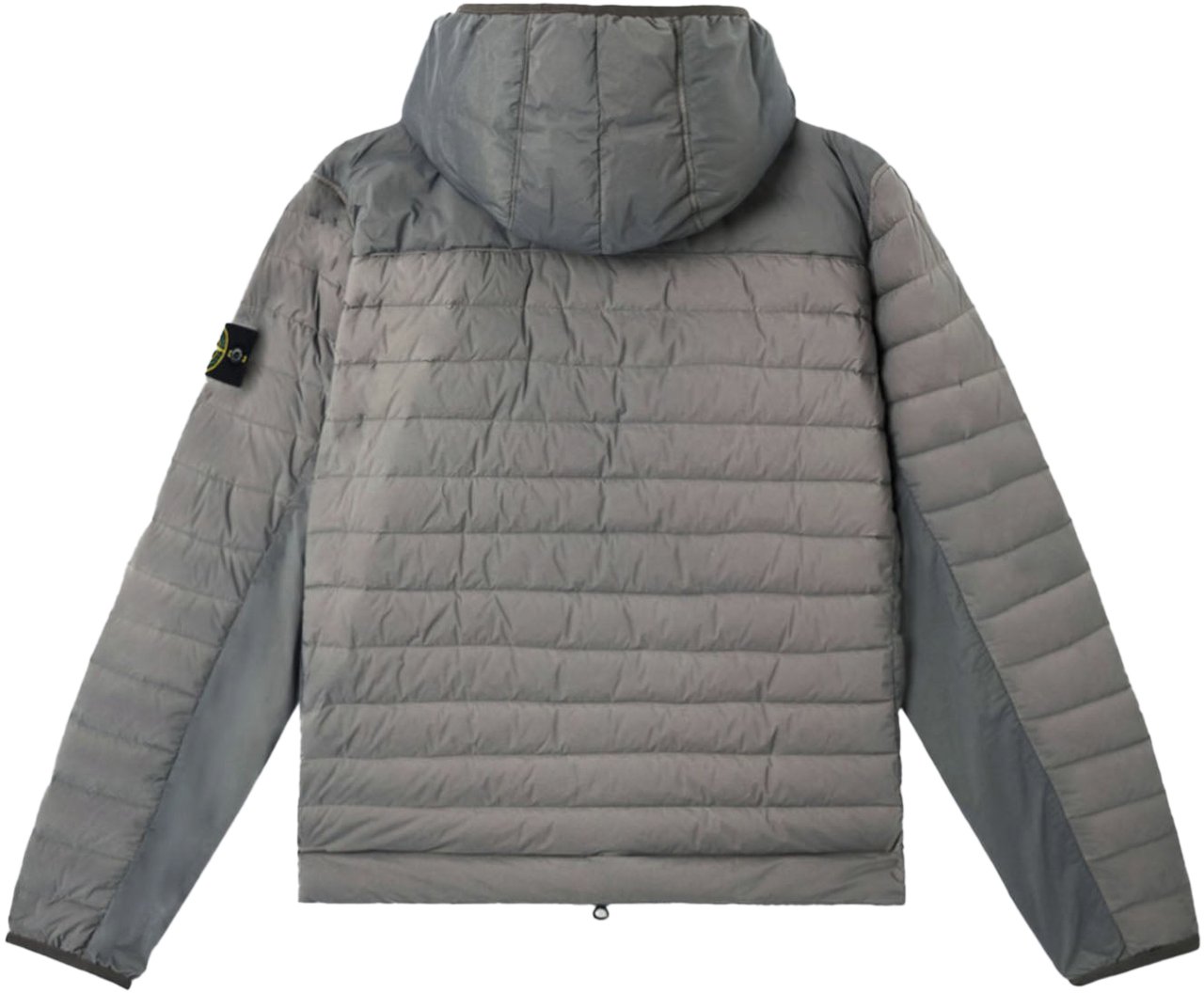 Stone Island SEAMLESS TUNNEL NYLON DOWN-TC JACKET CEMENT Grijs