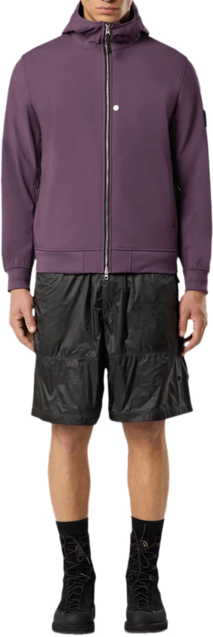 Stone Island SOFT SHELL-R_E.DYE® TECHNOLOGY JACKET AMARANTH Rood