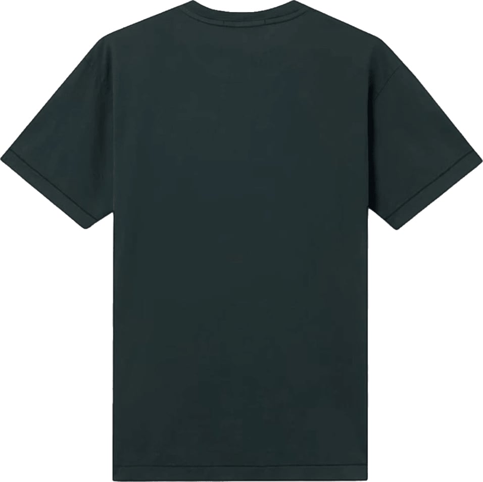 Stone Island 60/2 COTTON JERSEY T-SHIRT Donkergroen
