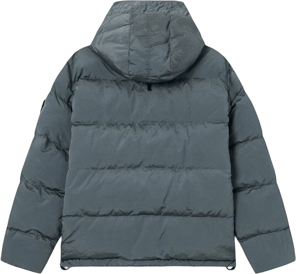 Stone Island NYLON METAL IN ECONYL® DOWN JACKET Blauw