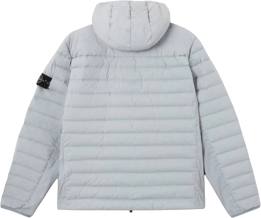 Stone Island SEAMLESS TUNNEL NYLON DOWN-TC JACKET Lichtgrijs