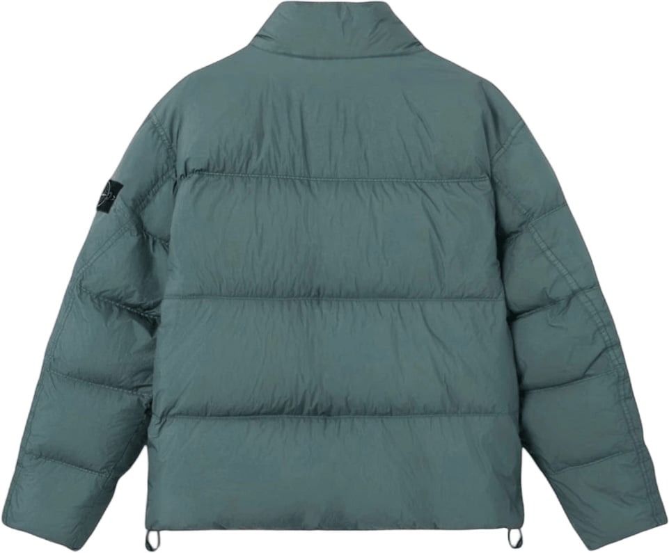 Stone Island GARMENT DYED CRINKLE REPS NY DOWN JACKET Navy