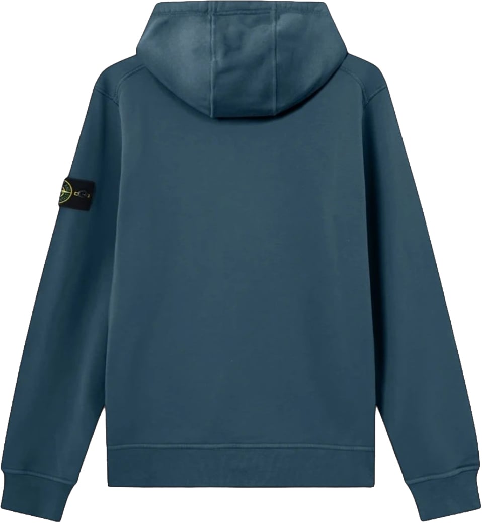 Stone Island ORGANIC COTTON FLEECE HOODIE Navy