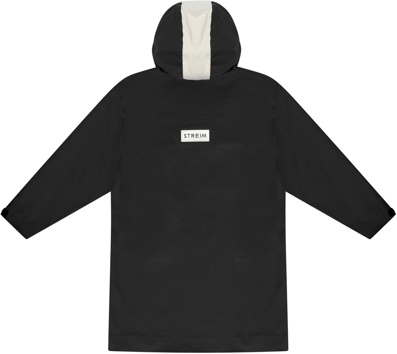Streim the legacy STREIM Rain Coat Black Zwart