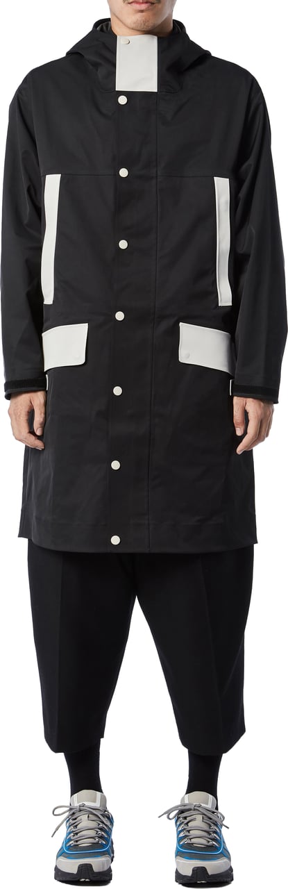 Streim the legacy STREIM Rain Coat Black Zwart
