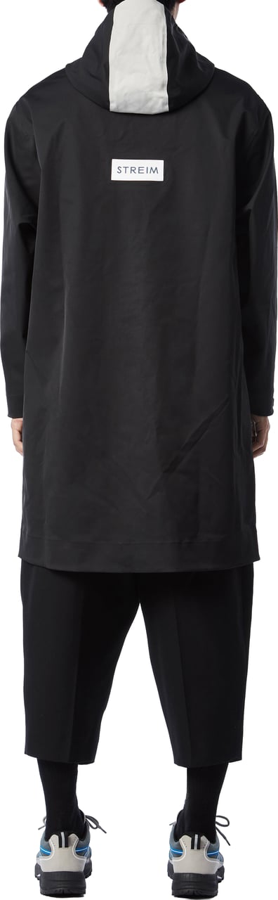 Streim the legacy STREIM Rain Coat Black Zwart