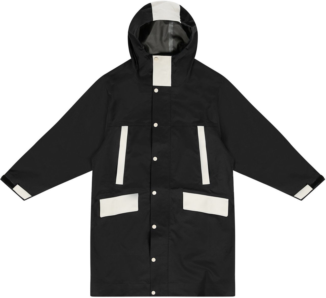 Streim the legacy STREIM Rain Coat Black Zwart