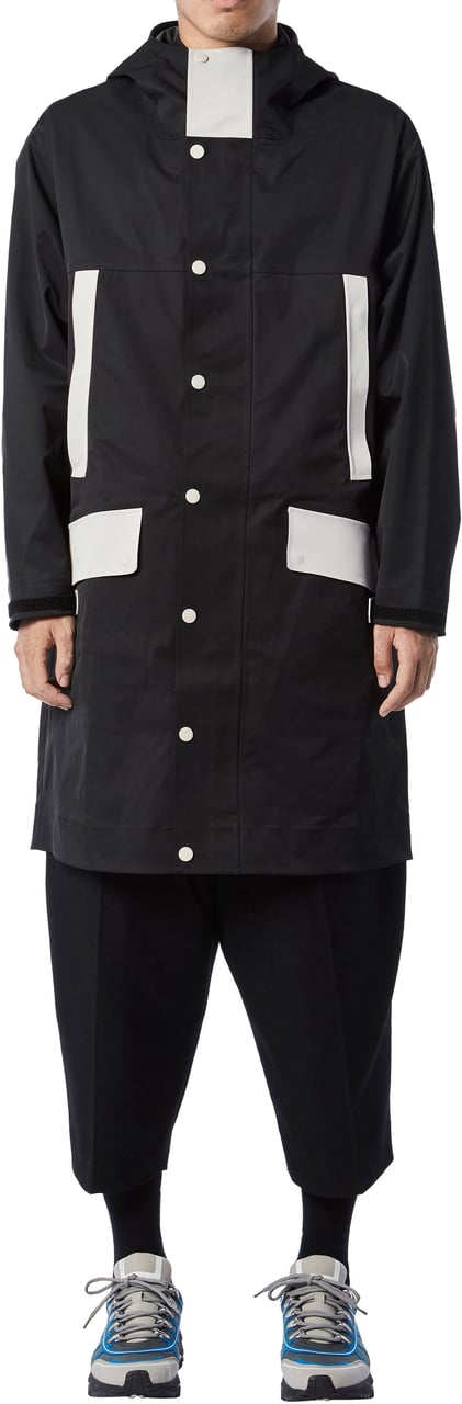 Streim the legacy STREIM Rain Coat Black Zwart