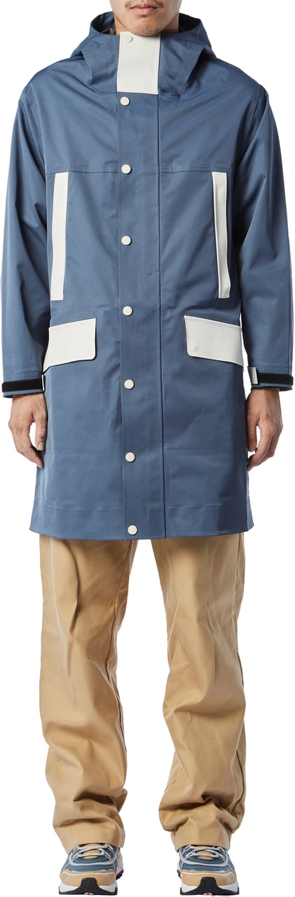 Streim the legacy STREIM Rain Coat Riviera Blauw