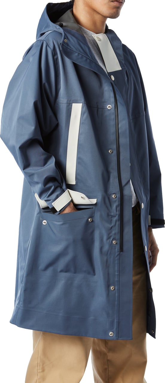 Streim the legacy STREIM Rain Coat Riviera Blauw