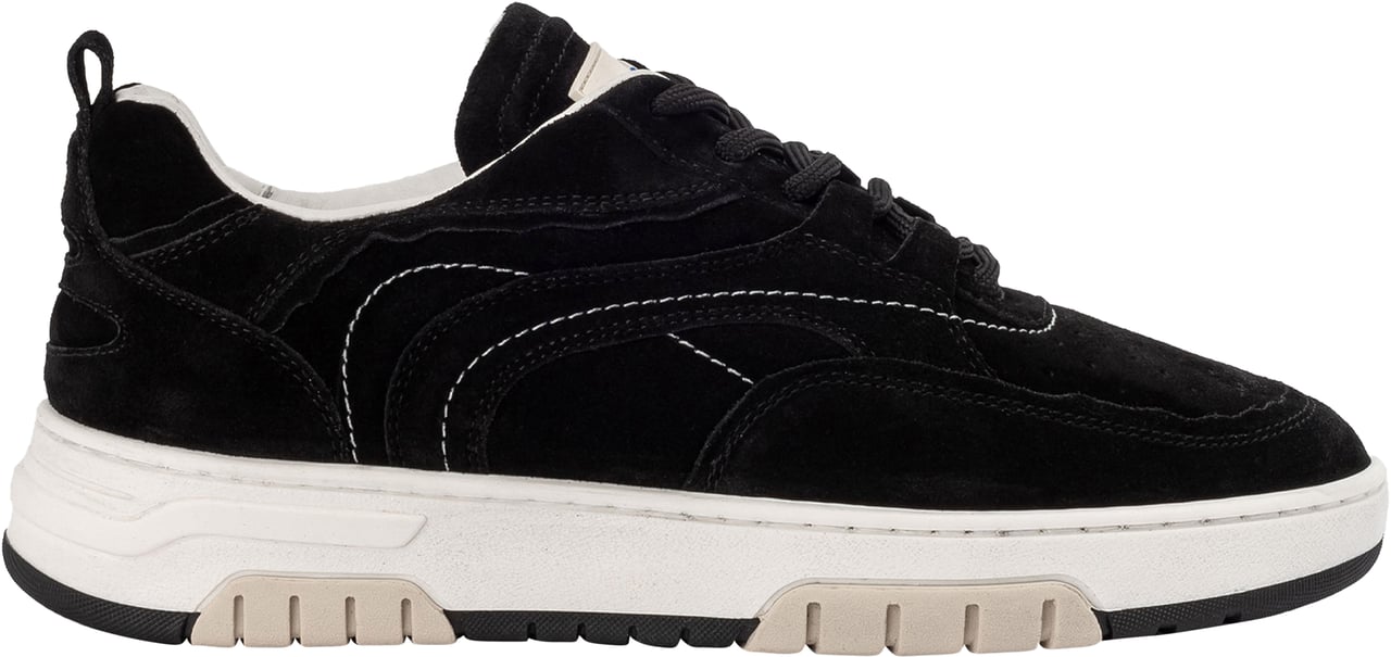 Streim the legacy Primo Basket Suède Manhatten Nocturne Black Zwart